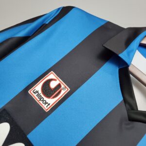 88/90 Inter Milan Home Retro Jersey – Vintage Replica Football Soccer Shirt – S-