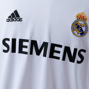 Real Madrid 2005/06 Home Long Sleeve Retro Jersey – Vintage Replica Football Soc
