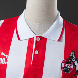 Köln 1995/96 Home Retro Jersey – Vintage Replica Football Soccer Shirt – Size S–