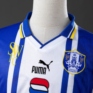 Sheffield Wednesday 1995/97 Home Retro Jersey – Replica Football Soccer Shirt –