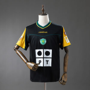 Sporting CP 02/03 Pre-match Training Retro Jersey – Replica Football Soccer Shir