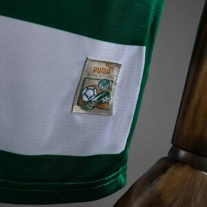 Palmeiras 25_26 Special Edition - White and Green Striped Jersey – Replica Footb