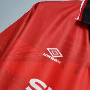 94/96 Manchester United Home Retro Jersey – Vintage Replica Football Soccer Shir
