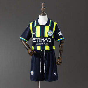 Manchester City 24/25 Fourth Away Kids Kit Jersey – Replica Football Soccer Shir