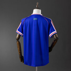 France 1998 Home Retro Jersey – Replica Football Soccer Shirt – S–XXL