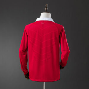 Manchester United 2010/11 Home Long Sleeve Retro Jersey – Classic Football Shirt