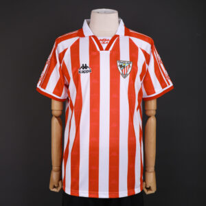 Athletic Club Bilbao 1995/97 Centenary Edition Home Retro Jersey – Vintage Repli