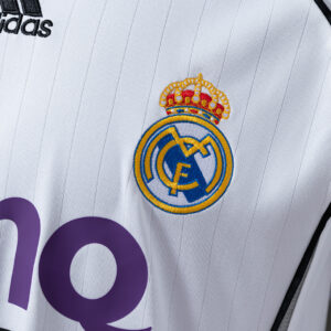 Real Madrid 2006/07 Player Version Retro Home Jersey – Vintage Replica Football