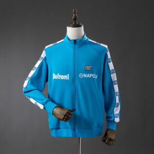 Napoli 87/88 Retro Jacket Blue – Replica Football Soccer Shirt – S–XXL