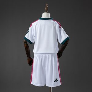 Real Madrid 26_27 Home Kids Kit – Replica Football Soccer Shirt – Size 16–28