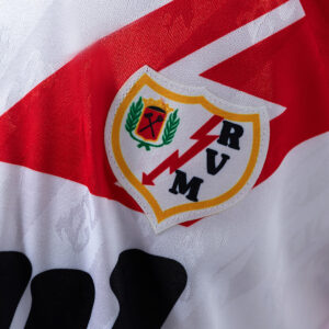 Rayo Vallecano 94/95 Home Retro Jersey – Replica Football Soccer Shirt – S–XXL