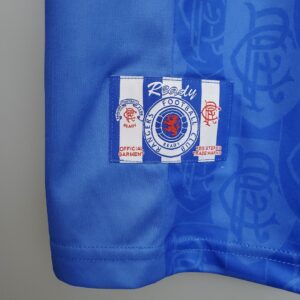 96/97 Rangers Home Retro Jersey – Vintage Replica Football Soccer Shirt – S-XXL