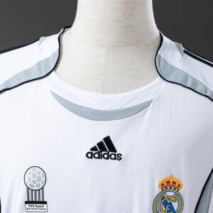 Real Madrid 2006/07 Home Retro Jersey – Vintage Replica Football Soccer Shirt –