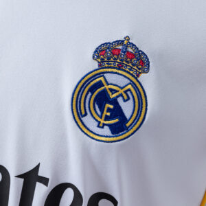 Real Madrid 25/26 Home Long Sleeve Jersey – Replica Football Soccer Shirt – S–4X