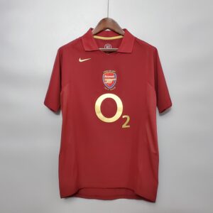 2005/06 Arsenal Home Retro Replica Jersey Size M-XL