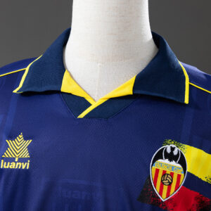 Valencia 1996/97 Away Retro Jersey – Vintage Replica Football Soccer Shirt – Siz