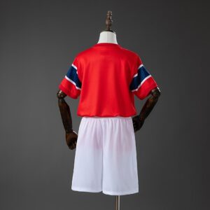 Norway 2026 Home Kids Kit Jersey – Replica Football Soccer Shirt – Size 16–28
