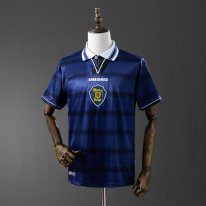Scotland 1998/00 Home Retro Jersey – Vintage Replica Football Soccer Shirt – S–X