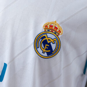 Real Madrid 2017/18 Home Long Sleeve Retro Jersey – Vintage Replica Football Soc