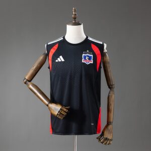 Colo Colo 26_27 Training Vest Black – Replica Football Soccer Shirt – S–3XL