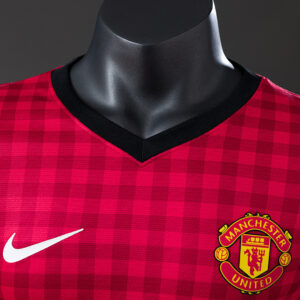Manchester United 2012/13 Home Long Sleeve Player Version Retro Jersey – Vintage