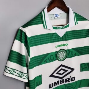 98/99 Celtic Home Retro Jersey – Vintage Replica Football Soccer Shirt – S-XXL