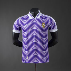 Real Madrid 25/26 Player Version Jersey Purple – Replica Football Soccer Shirt –