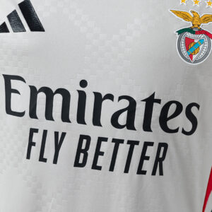 Benfica 25/26 Player Version Beige Away Jersey – Replica Football Soccer Shirt –