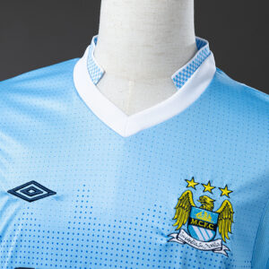 Manchester City 2011/12 Home Retro Jersey – Classic Football Shirt – S–XXL