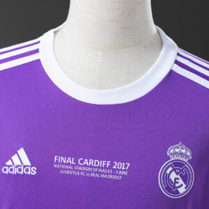 Real Madrid 2016/17 Away Retro Jersey – Vintage Replica Football Soccer Shirt –