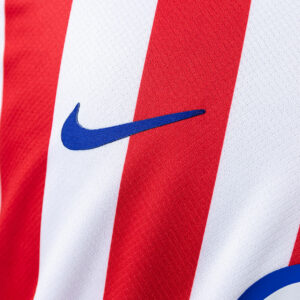 Atletico Madrid 2025/26 Home Long Sleeve Jersey – Replica Football Soccer Shirt