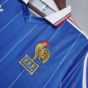 1982 France Home Retro Jersey – Vintage Replica Football Soccer Shirt – S-XXL