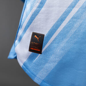 Manchester City 2025/2026 Home Long Sleeve Player Version Jersey – Replica Footb