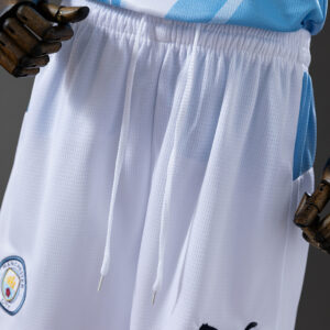 Manchester City 25/26 Home Kids Kit Jersey – Replica Football Soccer Shirt – Siz