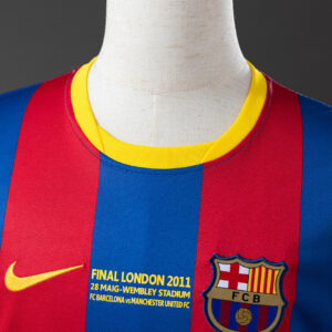 Barcelona 2010/11 Home Retro Jersey – Vintage Replica Football Soccer Shirt – Si