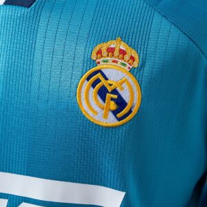 Real Madrid 99_00 Third Away Long-Sleeved Retro Jersey – Replica Football Soccer