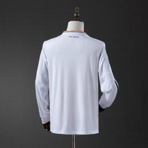 Real Madrid 2013/14 Home Long Sleeve Retro Jersey – Vintage Replica Football Soc