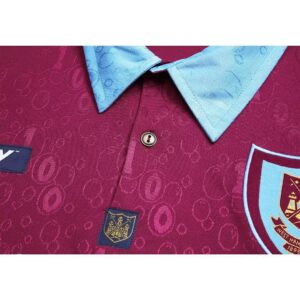 West Ham United 1995/97 Home Retro Jersey – Classic Football Shirt – S–XXL