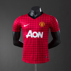 Manchester United 2012/13 Home Player Version Retro Jersey – Vintage Replica Foo