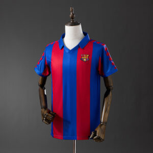 Barcelona 1990/92 Home Retro Jersey – Vintage Replica Football Soccer Shirt – Si