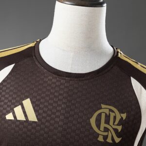 Flamengo 26/27 Training – Brown Vest Jersey – Replica Football Soccer Shirt – S–