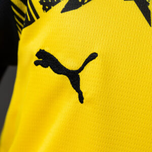 Dortmund 25/26 Home Kids Kit Jersey – Replica Football Soccer Shirt – Size 16–28