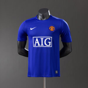 Manchester United 2008/09 Third Away Player Version Retro Jersey – Vintage Repli