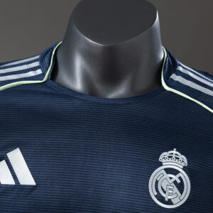 Real Madrid 25/26 Away Long Sleeve Player Version Jersey – Replica Football Socc