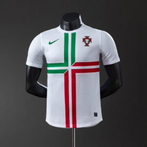 Portugal 2012 Away Player Version Retro Jersey – Vintage Replica Football Soccer