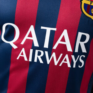 Barcelona 2013/14 Home Player Version Retro Jersey S-3XL
