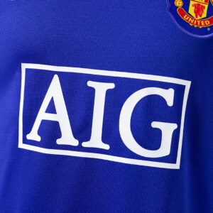 Manchester United 2008/09 Third Away Player Version Retro Jersey – Vintage Repli