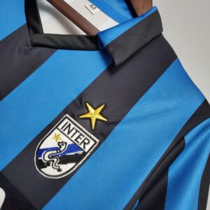 88/90 Inter Milan Home Retro Jersey – Vintage Replica Football Soccer Shirt – S-