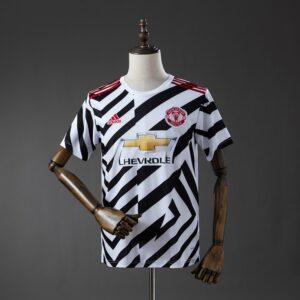M-U 20_21 Third Away Retro Jersey – Replica Football Soccer Shirt – S–XXL