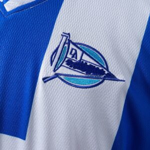 Deportivo Alavés 03_04 Home Retro Jersey – Replica Football Soccer Shirt – S–XXL